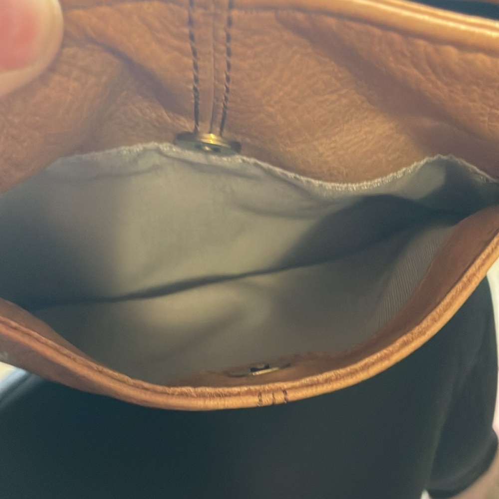 American Leather Company Val Perfect Satchel Cafe Latte Smooth Shoulder bag - Picture 6 of 10